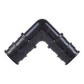 SharkBite UA248A5 Elbow, 1/2 in, Barb, 90 deg Angle, Acudel Polymer, Black, 150 to 160 psi Pressure